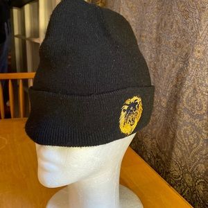 Black Headtotoe Beanie hat in good condition